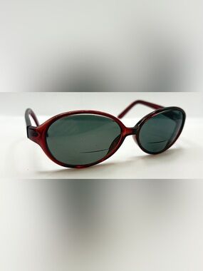 Lauren Hutton LS95PL Burgundy Oval Sunglasses Frames Only